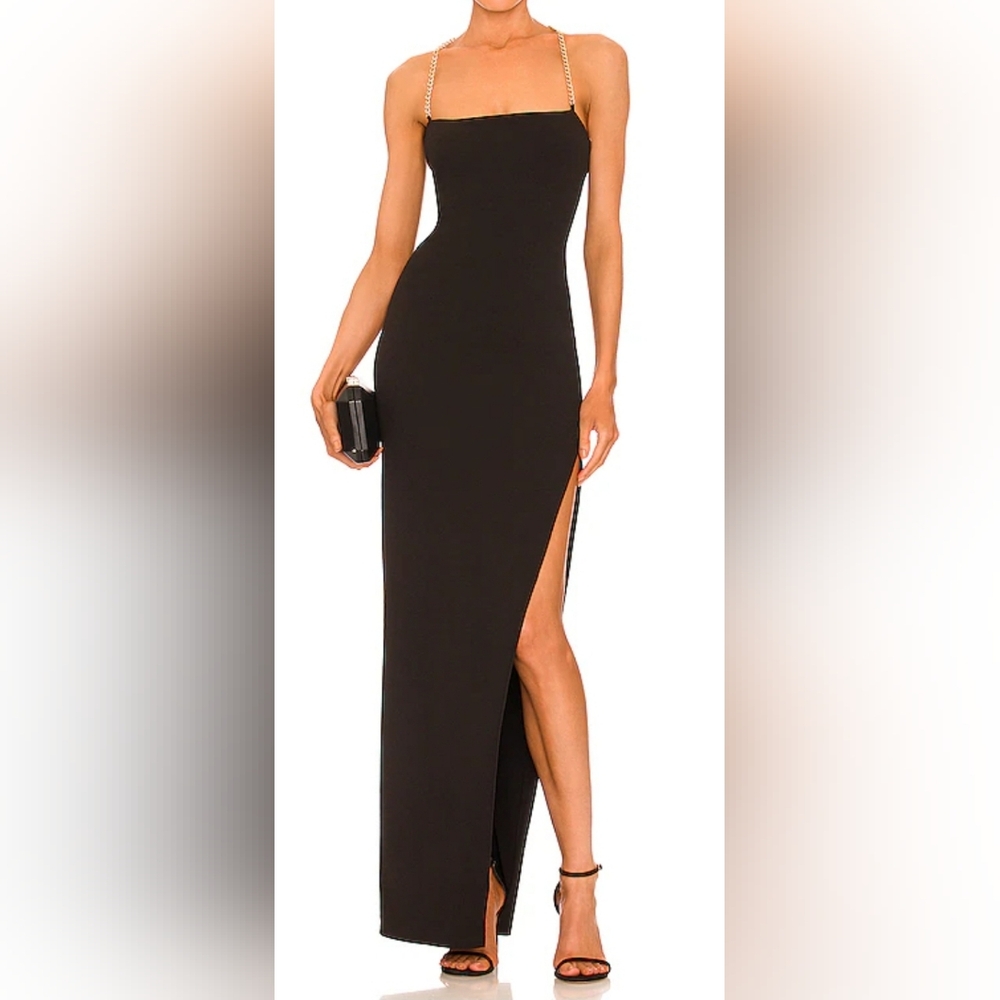 Estella Gown in Black Nookie